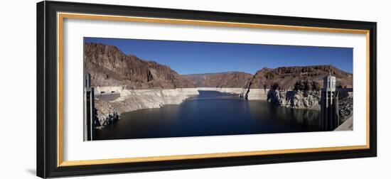 View of Hoover Dam, Black Canyon, Colorado River, Nevada, USA-null-Framed Photographic Print