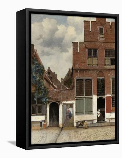 View of Houses in Delft, 1658-Johannes Vermeer-Framed Stretched Canvas