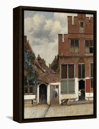 View of Houses in Delft, 1658-Johannes Vermeer-Framed Stretched Canvas