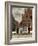 View of Houses in Delft, 1658-Johannes Vermeer-Framed Art Print