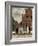 View of Houses in Delft, known as 'The Little Street', C.1658-Johannes Vermeer-Framed Giclee Print