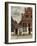 View of Houses in Delft, known as 'The Little Street', C.1658-Johannes Vermeer-Framed Giclee Print