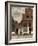 View of Houses in Delft, known as 'The Little Street', C.1658-Johannes Vermeer-Framed Giclee Print