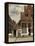 View of Houses in Delft, known as the Little Street-Johannes Vermeer-Framed Stretched Canvas