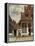 View of Houses in Delft, known as the Little Street-Johannes Vermeer-Framed Stretched Canvas