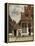 View of Houses in Delft, known as the Little Street-Johannes Vermeer-Framed Stretched Canvas