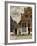 View of Houses in Delft, known as the Little Street-Johannes Vermeer-Framed Art Print