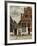 View of Houses in Delft, known as the Little Street-Johannes Vermeer-Framed Art Print