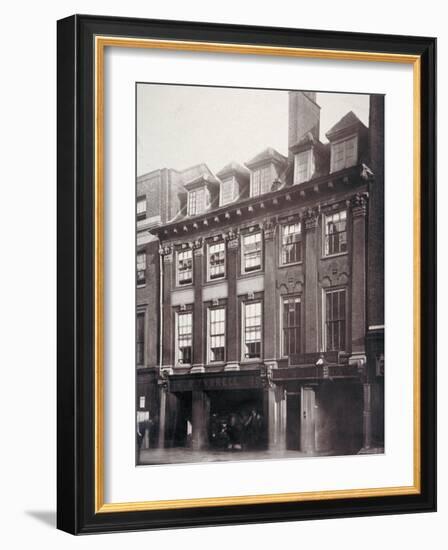 View of Houses in Great Queen Street, Holborn, Camden, London, 1879-Henry Dixon-Framed Giclee Print