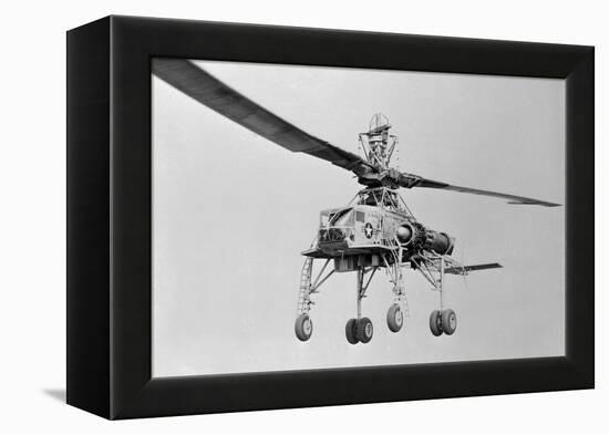 View of Howard Hughes XH 17 Helicopter-null-Framed Premier Image Canvas