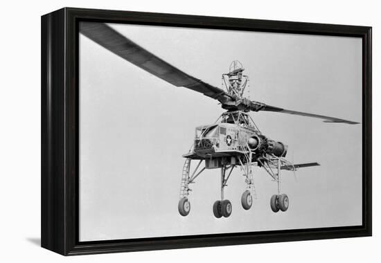 View of Howard Hughes XH 17 Helicopter-null-Framed Premier Image Canvas