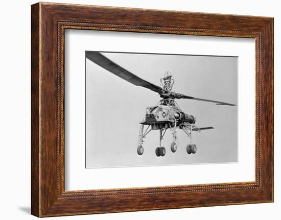 View of Howard Hughes XH 17 Helicopter-null-Framed Photographic Print