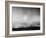 View of Hydrogen Bomb Mushroom Cloud Rising-null-Framed Photographic Print