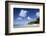 View of Idyllic Belle Mare Beach Showing Blue Sky-Lee Frost-Framed Photographic Print