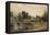 View of Iffley from the River, 1841-Peter De Wint-Framed Premier Image Canvas