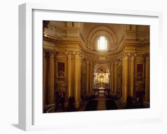 View of Interior of Sanctuary of the Madonna of San Luca, Bologna, Emilia-Romagna, Italy-null-Framed Giclee Print