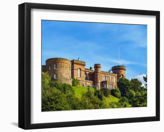 View of Inverness Castle, Inverness, Highlands, Scotland, United Kingdom, Europe-Karol Kozlowski-Framed Photographic Print