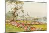 View of Inya Lake, Yangon, 1940s-Saya Saung-Mounted Giclee Print