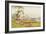 View of Inya Lake, Yangon, 1940s-Saya Saung-Framed Giclee Print