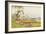 View of Inya Lake, Yangon, 1940s-Saya Saung-Framed Giclee Print