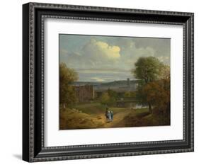 View of Ipswich from Christchurch Park-Thomas Gainsborough-Framed Giclee Print