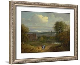 View of Ipswich from Christchurch Park-Thomas Gainsborough-Framed Giclee Print