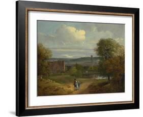 View of Ipswich from Christchurch Park-Thomas Gainsborough-Framed Giclee Print