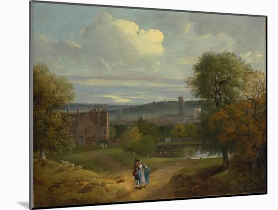 View of Ipswich from Christchurch Park-Thomas Gainsborough-Mounted Giclee Print