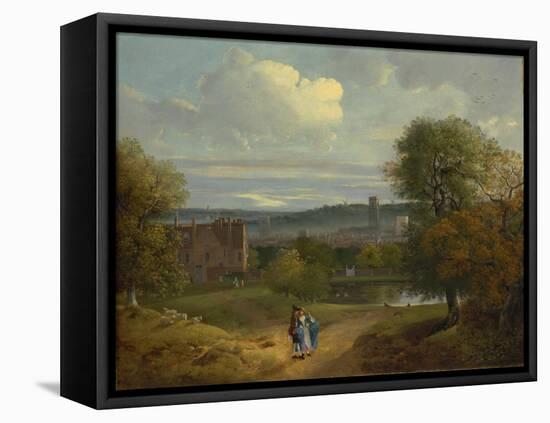 View of Ipswich from Christchurch Park-Thomas Gainsborough-Framed Premier Image Canvas