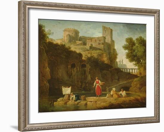 View of Italy-Claude Joseph Vernet-Framed Giclee Print