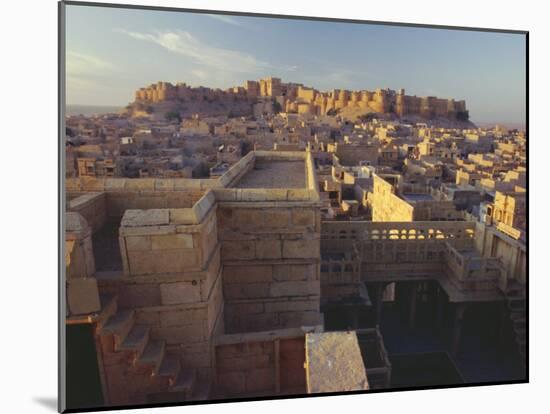 View of Jaisalmer Fort, Built in 1156 by Rawal Jaisal, Rajasthan, India-John Henry Claude Wilson-Mounted Photographic Print