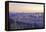 View of Jerusalem from the Mount of Olives, Jerusalem, Israel, Middle East-Neil Farrin-Framed Premier Image Canvas