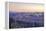 View of Jerusalem from the Mount of Olives, Jerusalem, Israel, Middle East-Neil Farrin-Framed Premier Image Canvas