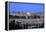 View of Jerusalem from the Mount of Olives, Jerusalem, Israel, Middle East-Neil Farrin-Framed Premier Image Canvas