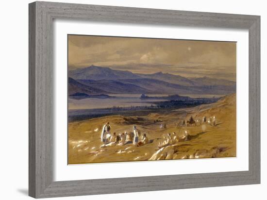 View of Joannina, Greece, 1856/1862-Edward Lear-Framed Giclee Print