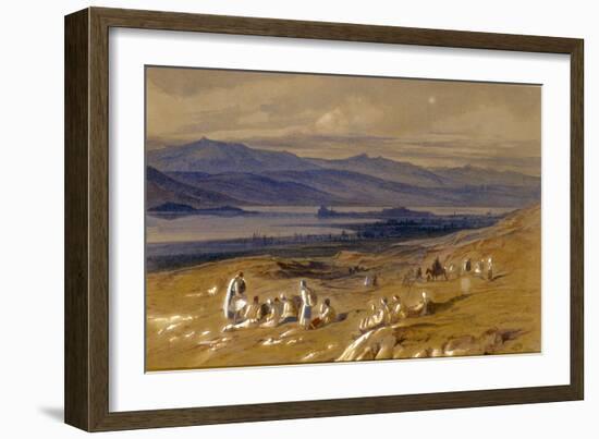 View of Joannina, Greece, 1856/1862-Edward Lear-Framed Giclee Print