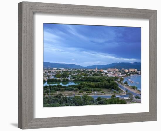 View of Juangriego, Isla De Margarita (Margarita Island), Nueva Esparta, Venezuela, South America-Jane Sweeney-Framed Photographic Print