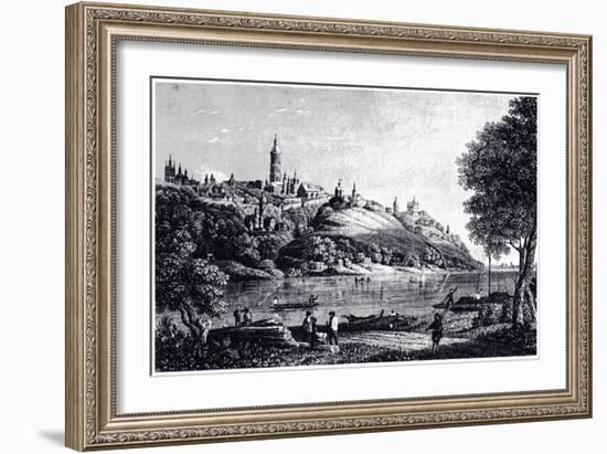 View of Kiev, 1835-null-Framed Giclee Print