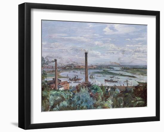 View of Kohlbrand, 1911-Lovis Corinth-Framed Giclee Print