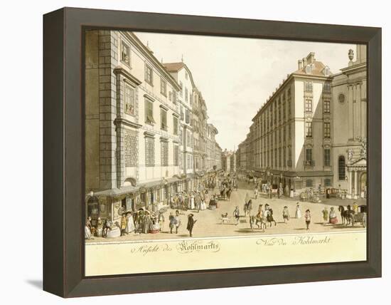 View of Kohlmarkt, 1786-Christian Georg II Schutz-Framed Premier Image Canvas