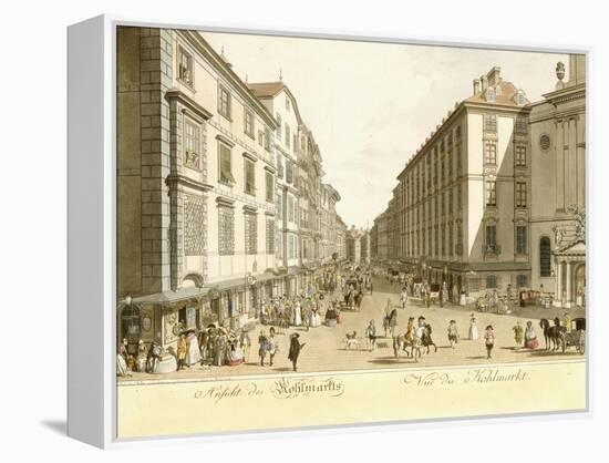 View of Kohlmarkt, 1786-Christian Georg II Schutz-Framed Premier Image Canvas