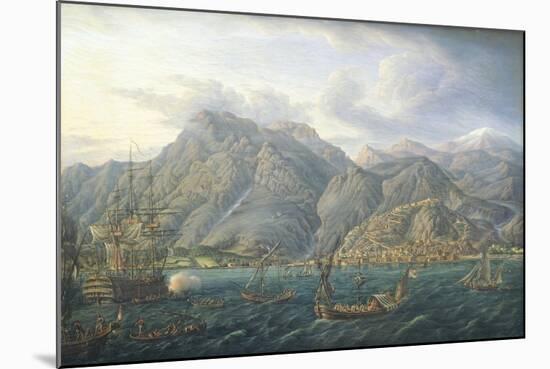 View of Kotor by Jb Genillion, Montenegro 16th Century-null-Mounted Giclee Print