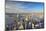 View of Kowloon and Hong Kong Island from Victoria Peak, Hong Kong-Ian Trower-Mounted Photographic Print