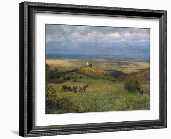 View of Kronberg in Taunus, Germany, 1879-Hans Thoma-Framed Giclee Print