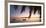 View of Kuramathi Island at sunset, Rasdhoo Island, Northern Ari Atoll, Maldives-Ian Trower-Framed Photographic Print