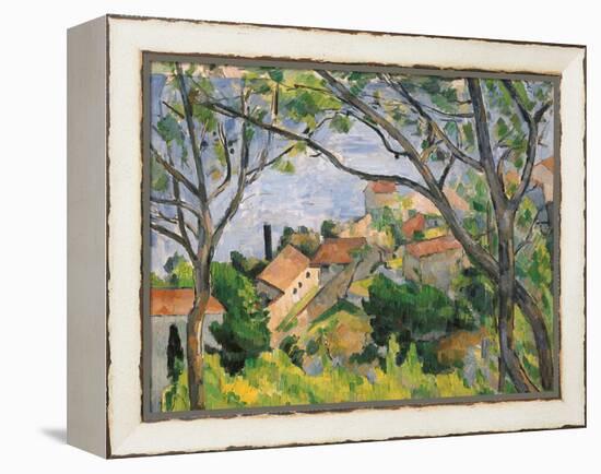 View of L'Estaque Through the Trees, 1879-Paul C?zanne-Framed Premier Image Canvas