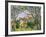 View of L'Estaque Through the Trees, 1879-Paul C?zanne-Framed Giclee Print