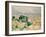 View of L'Estaque-Paul Cézanne-Framed Giclee Print