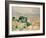 View of L'Estaque-Paul Cézanne-Framed Giclee Print