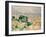 View of L'Estaque-Paul Cézanne-Framed Giclee Print